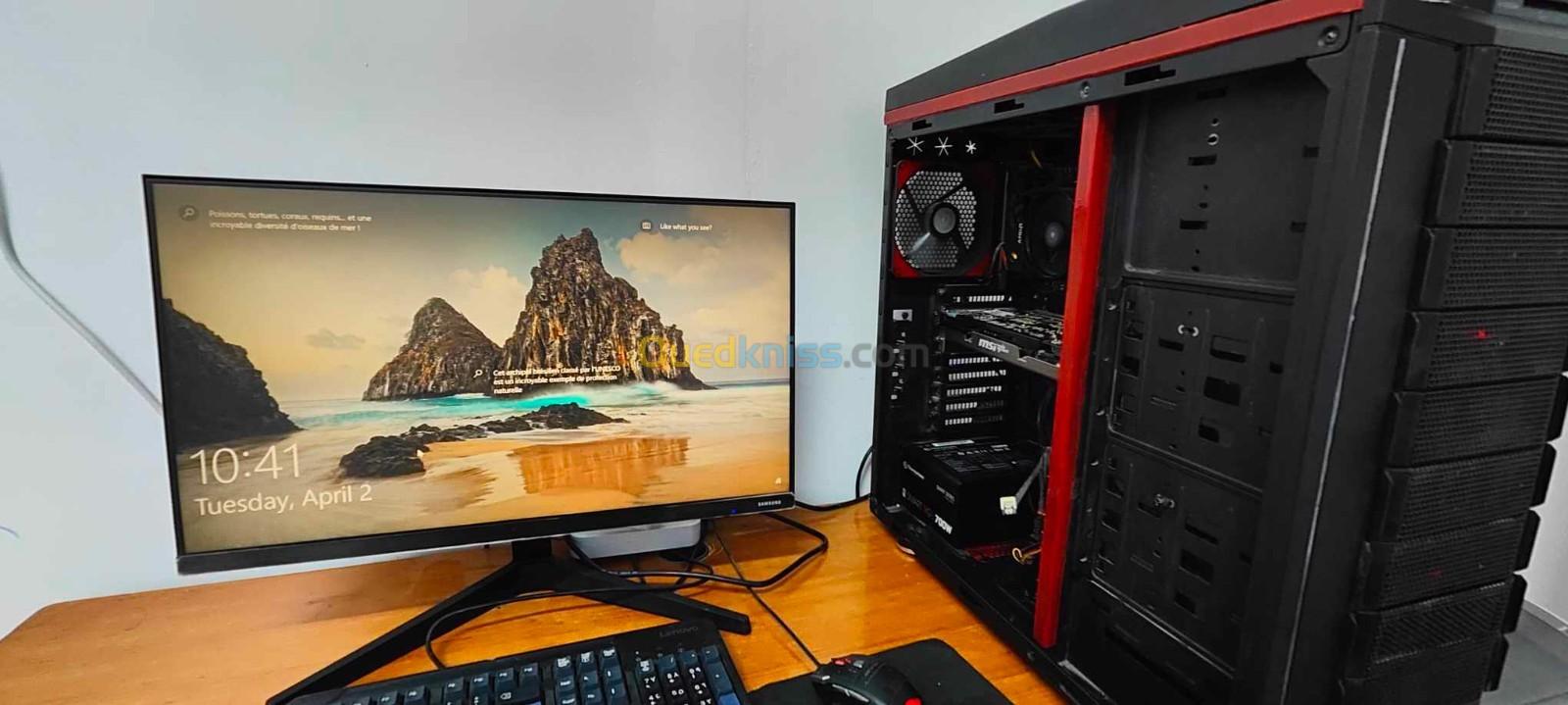 pc gamer + ecran