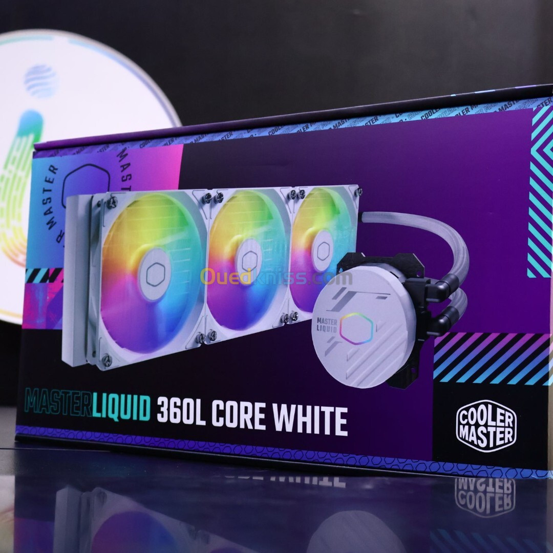 WATER COOLING COOLER MASTER MasterLiquid 360L ARGB WHITE