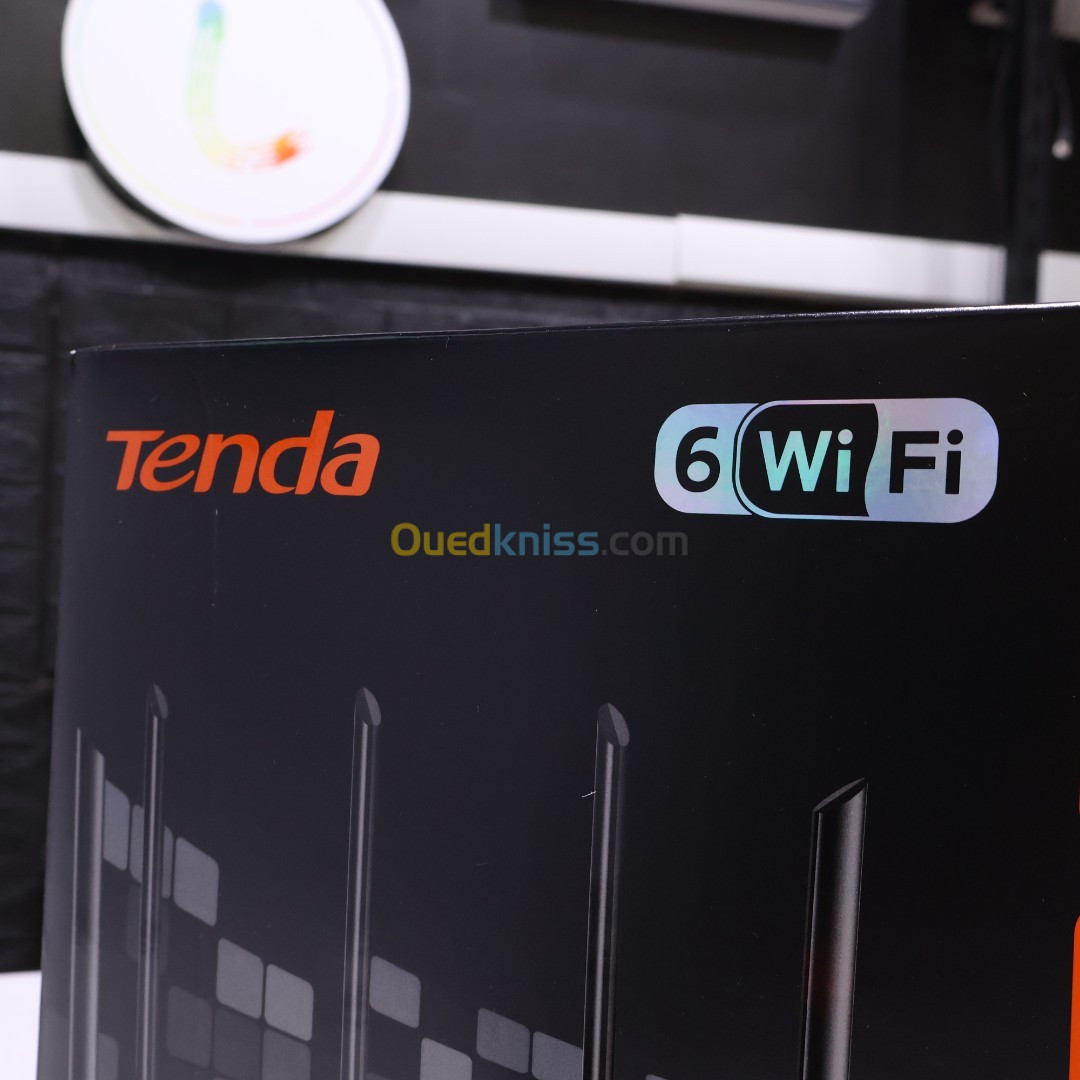 Tenda Router TX27 Pro AX5700 Tri-Band Gigabit Wi-Fi 6E