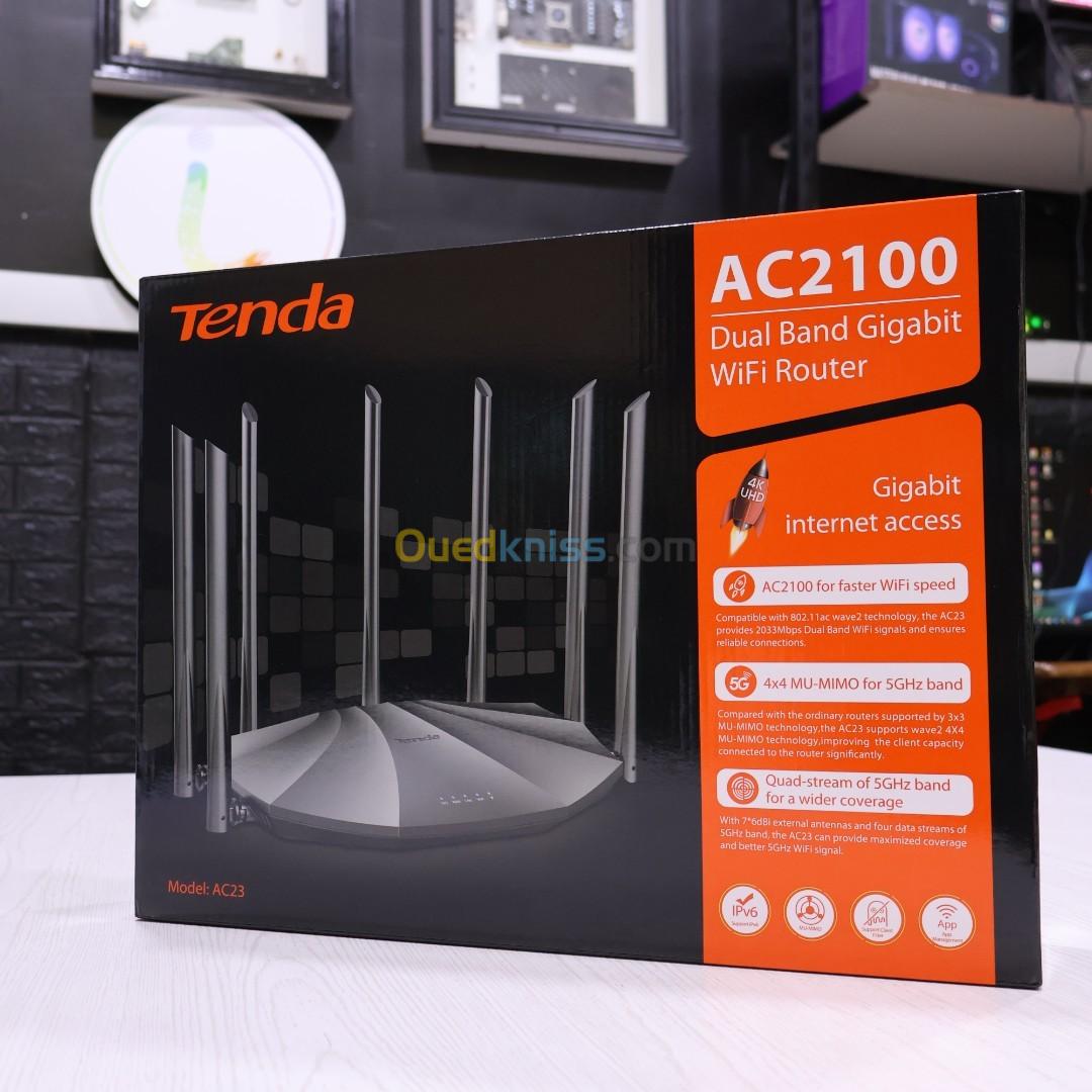 Tenda AC23 AC2100 Dual Band Gigabit WiFi Router