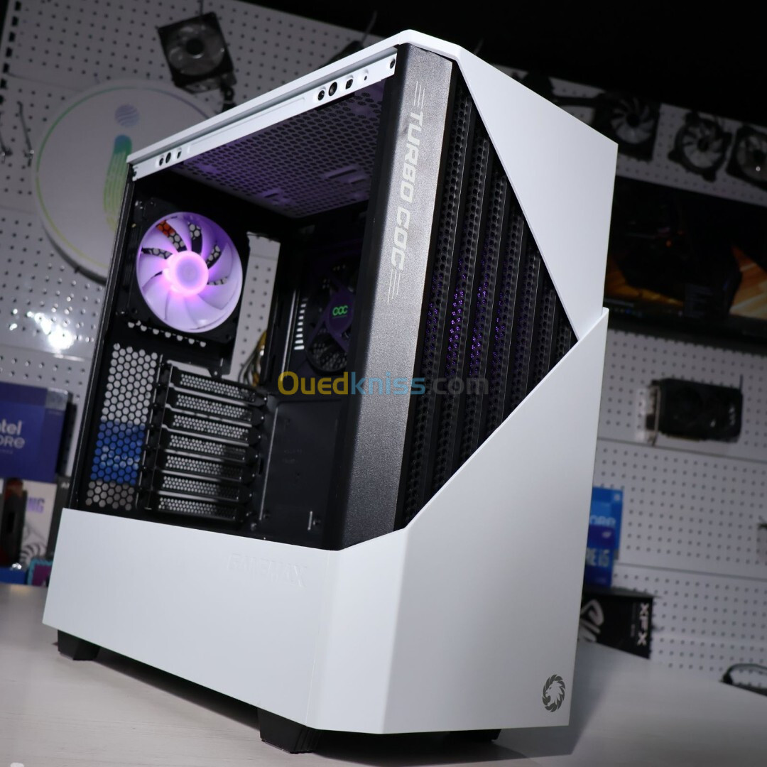 CASE GameMax Contac Turbo COC ARGB Black / White