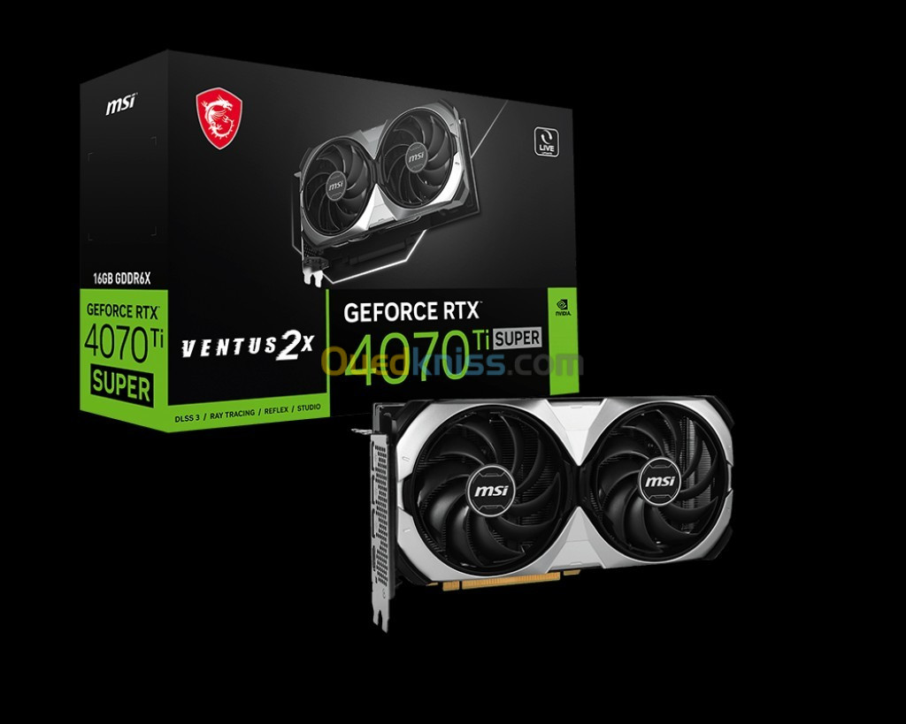 MSI RTX 4070 TI SUPER 16GB VENTUS 2X