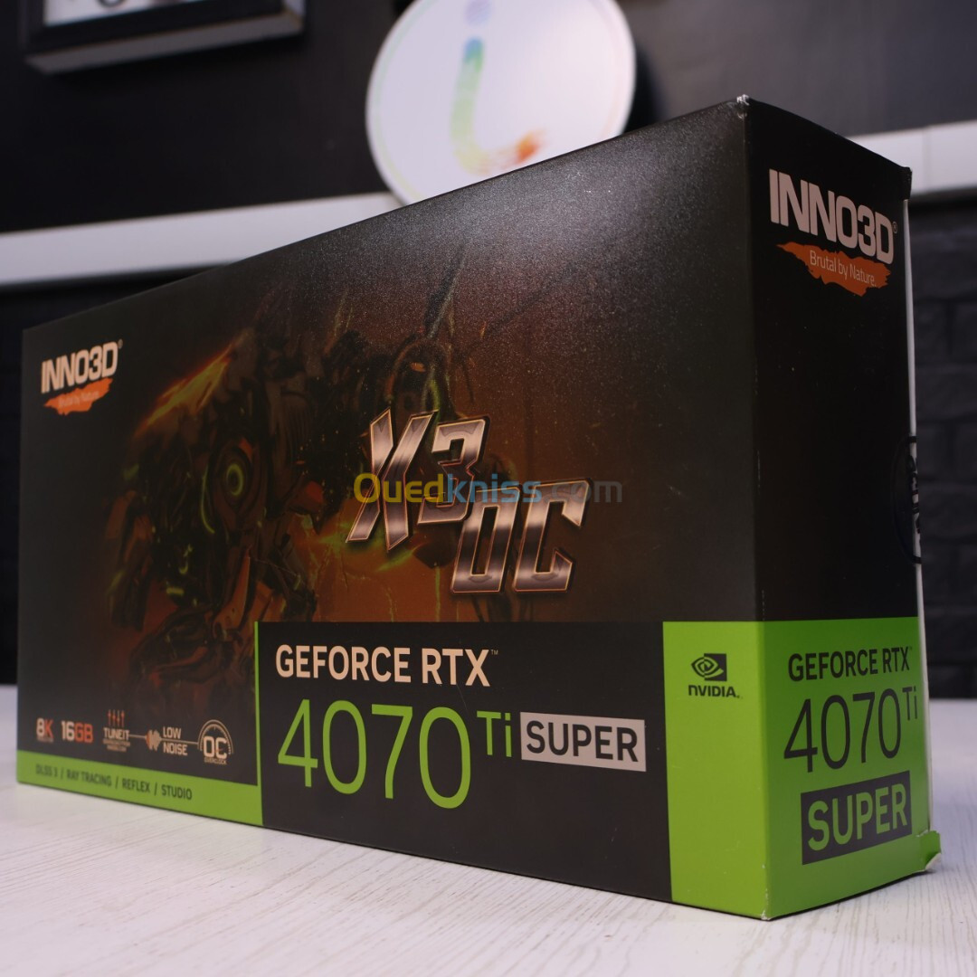 Carte Graphique INNO3D GEFORCE RTX 4070 TI SUPER X3 16GB OC