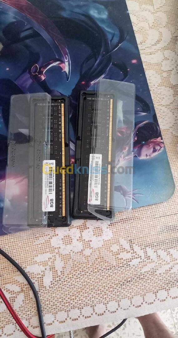 16 gb  8+8 ram DDR 3 1600hz neuf 