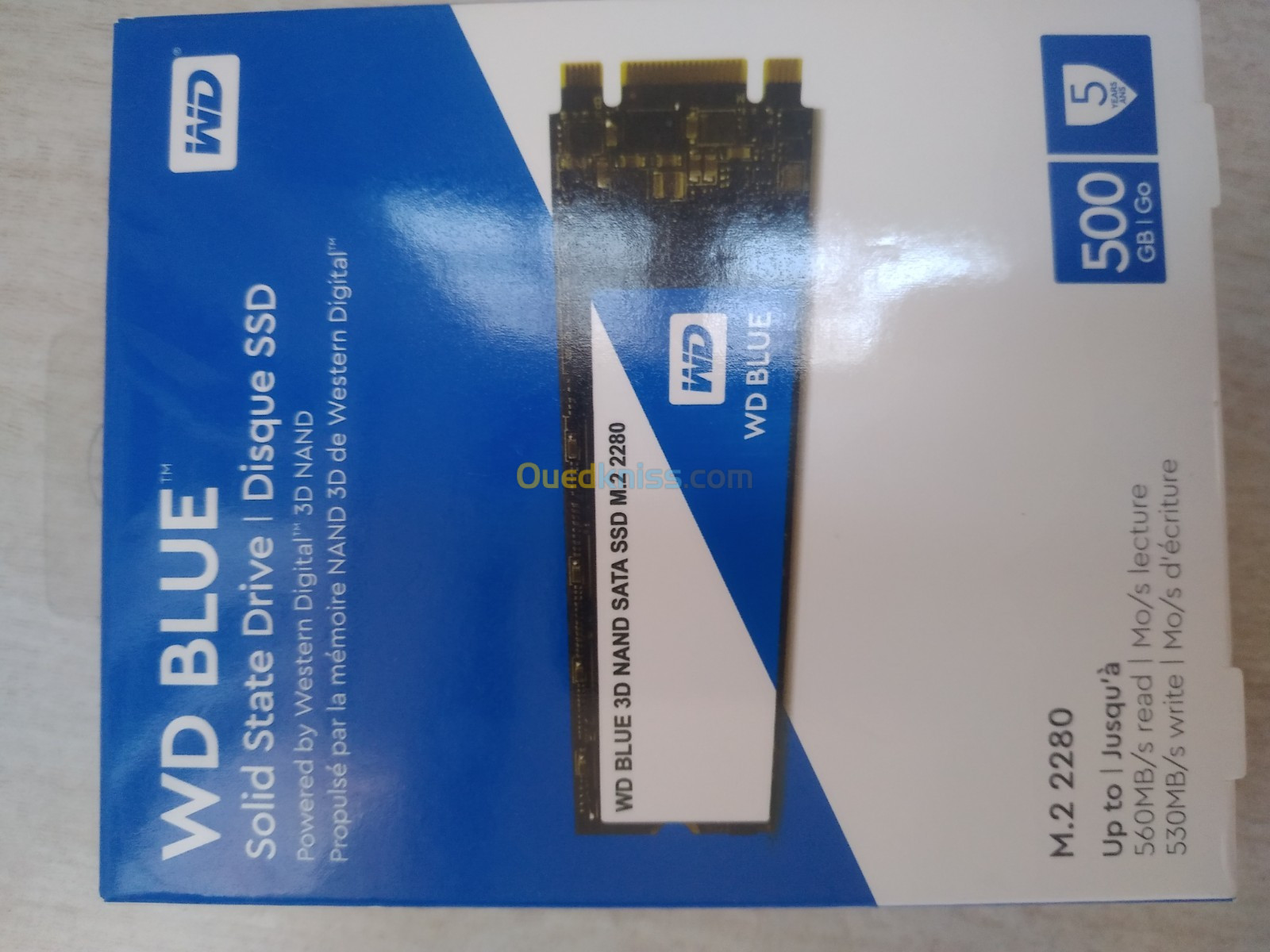 Disque dur SSD M2 SATA 500 GB