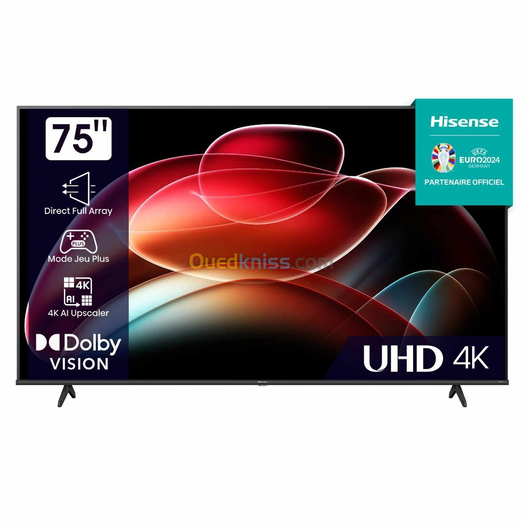 Hisense  75" UHD SMART TV