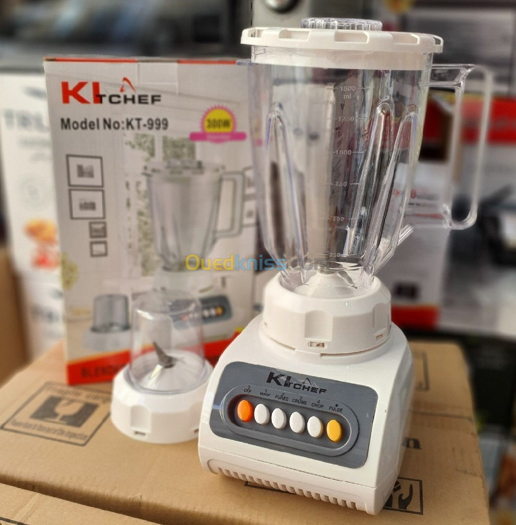 Pack panineuse kitchef + blender 2en1 kitchef