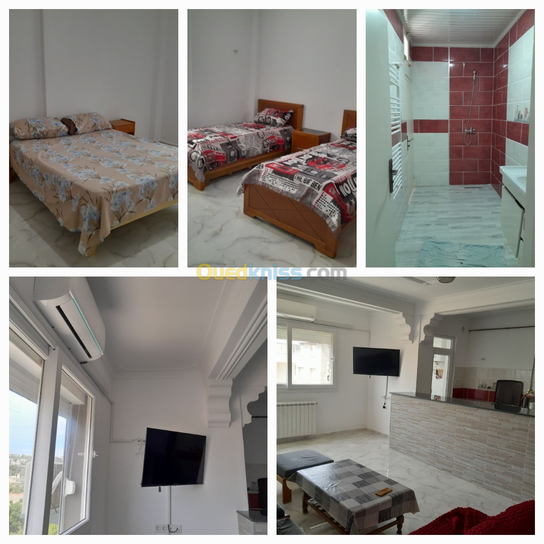 Location Appartement F2 Tizi ouzou Tigzirt