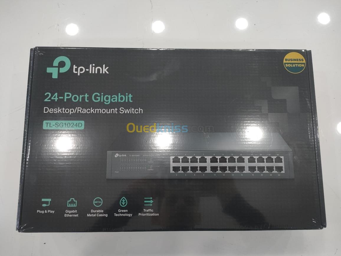 SWITCH TP-LINK 24 PORTS 10/100/1000 TL-SG1024D