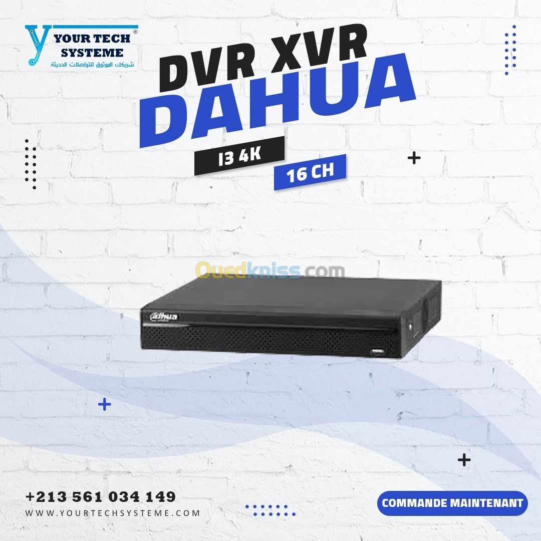 DVR XVR 16 CH I3 4K DAHUA