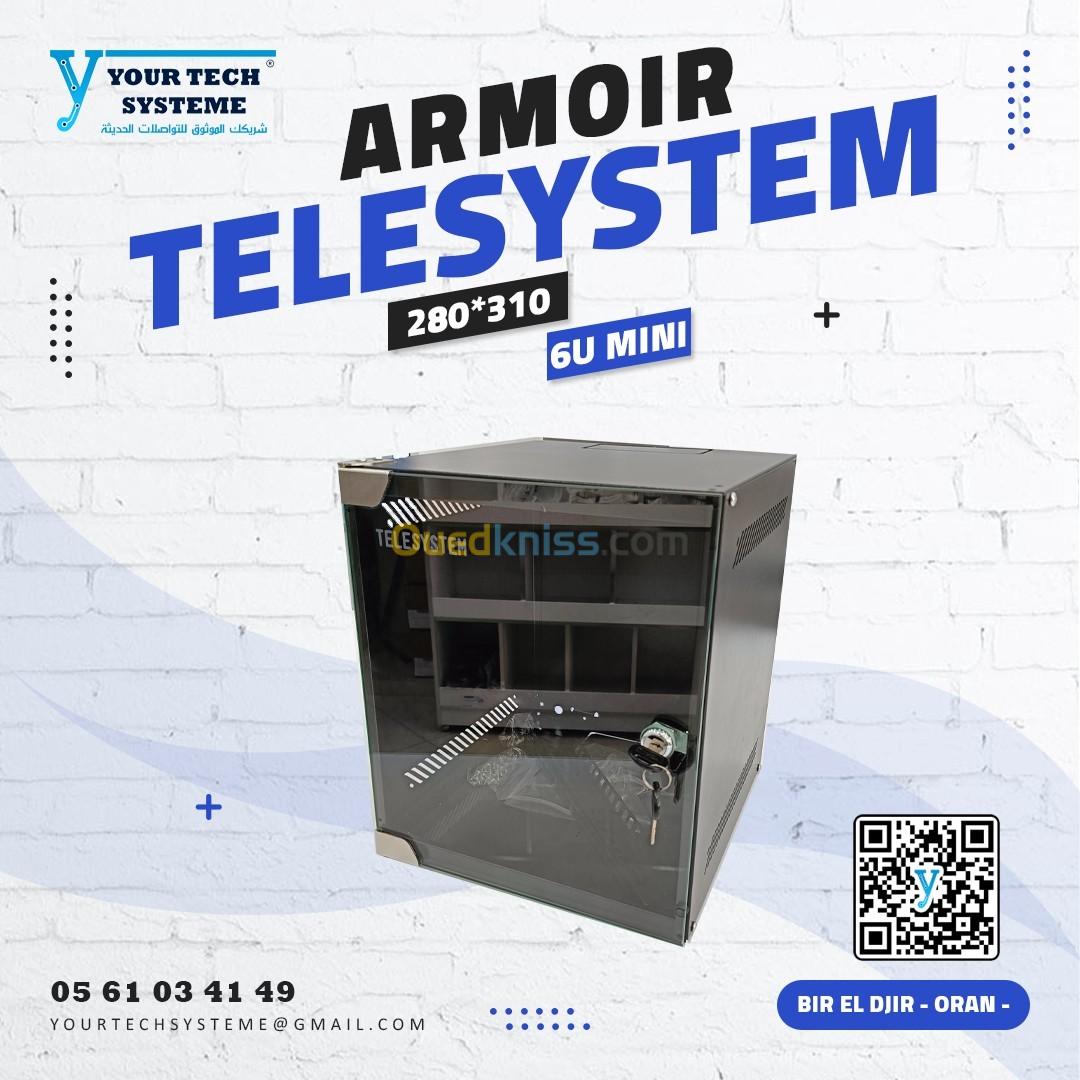 ARMOIR 6U 19" 280*310 TELESYSTEM