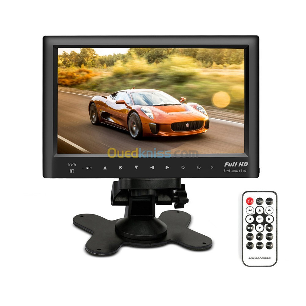  DVD 7 Inch TFT LCD Car Dashboard Touchscreen Monitor 