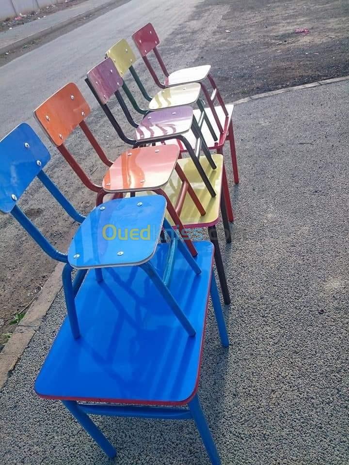 table et chaise scolaire  