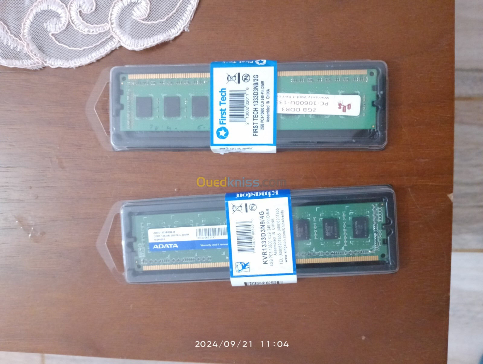 Ram 2*2 DDr3 1333