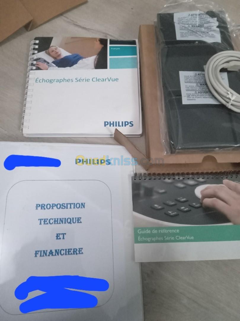 Echographe philips clearvue 350