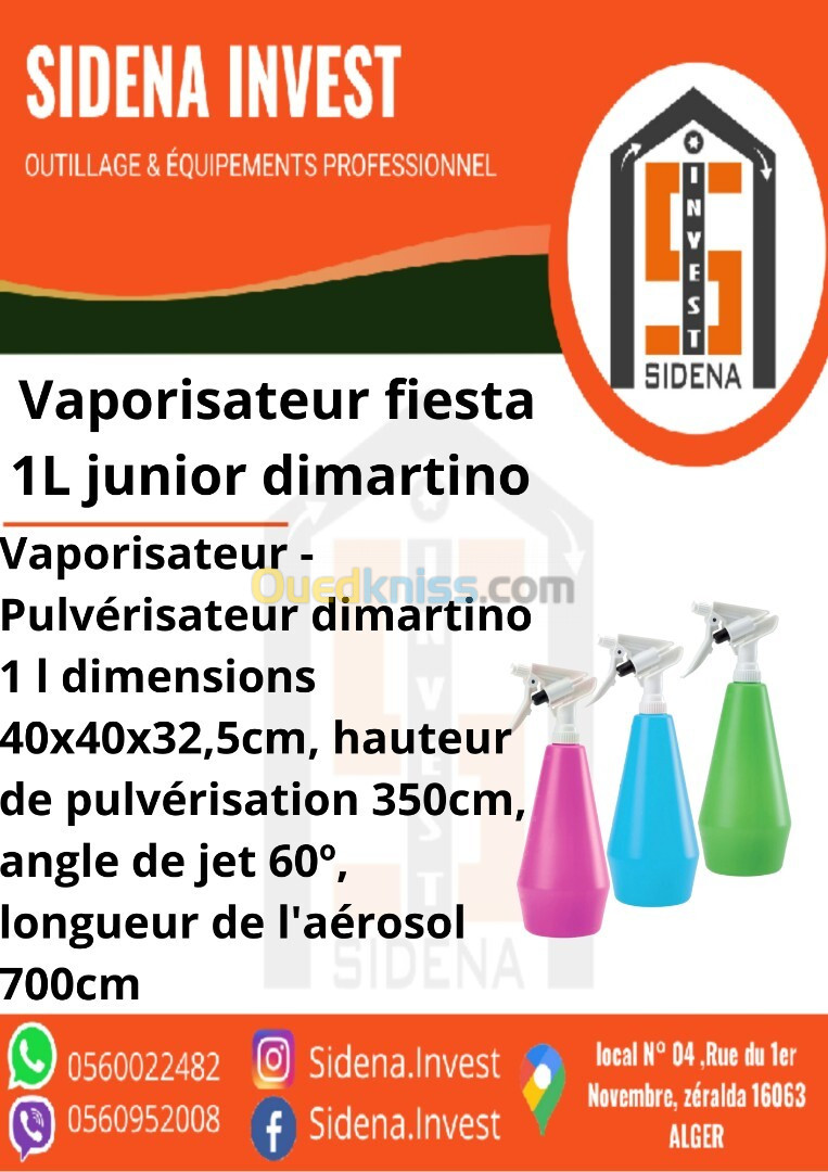 vaporisateur fiesta 1 l junior dim