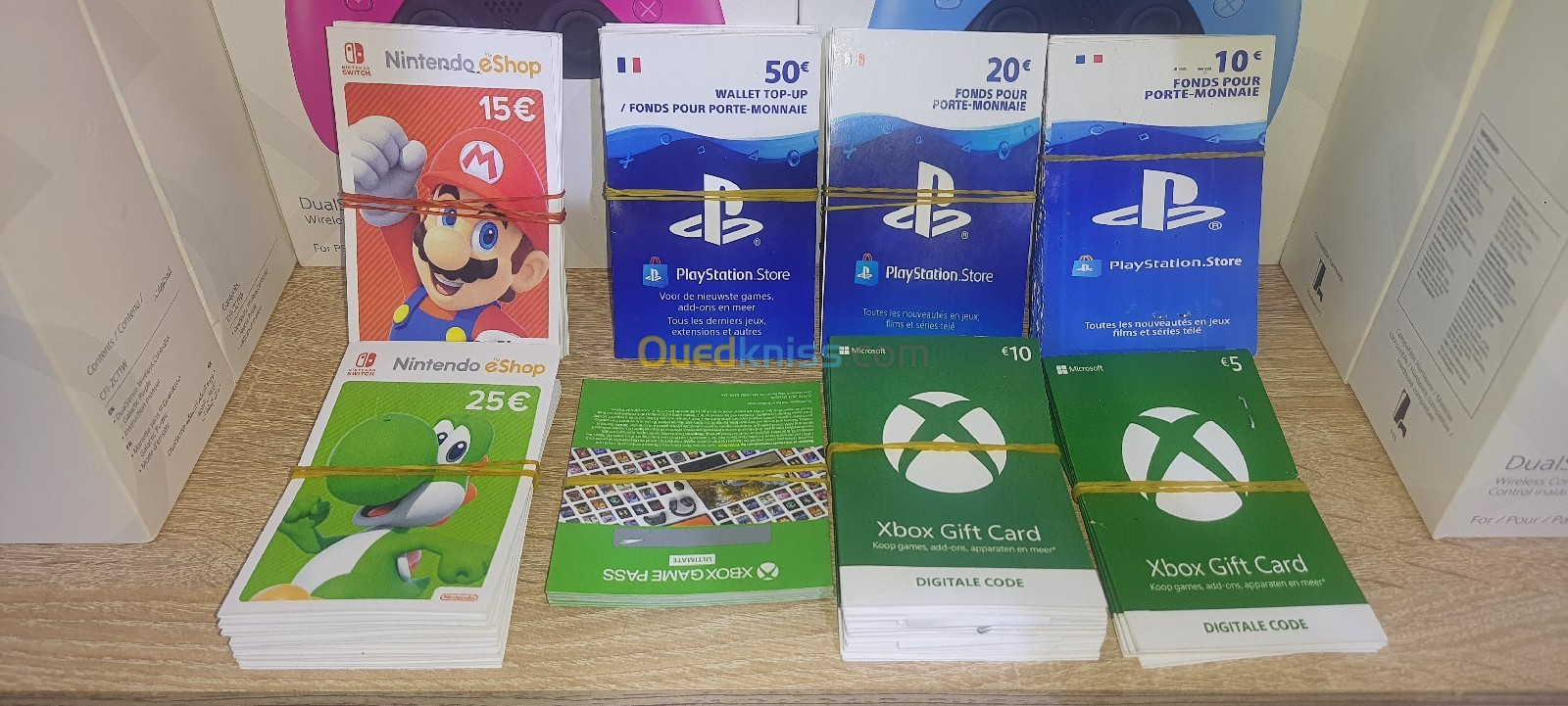 PSN 10€> 20€>50€>XBOX>SWITCH