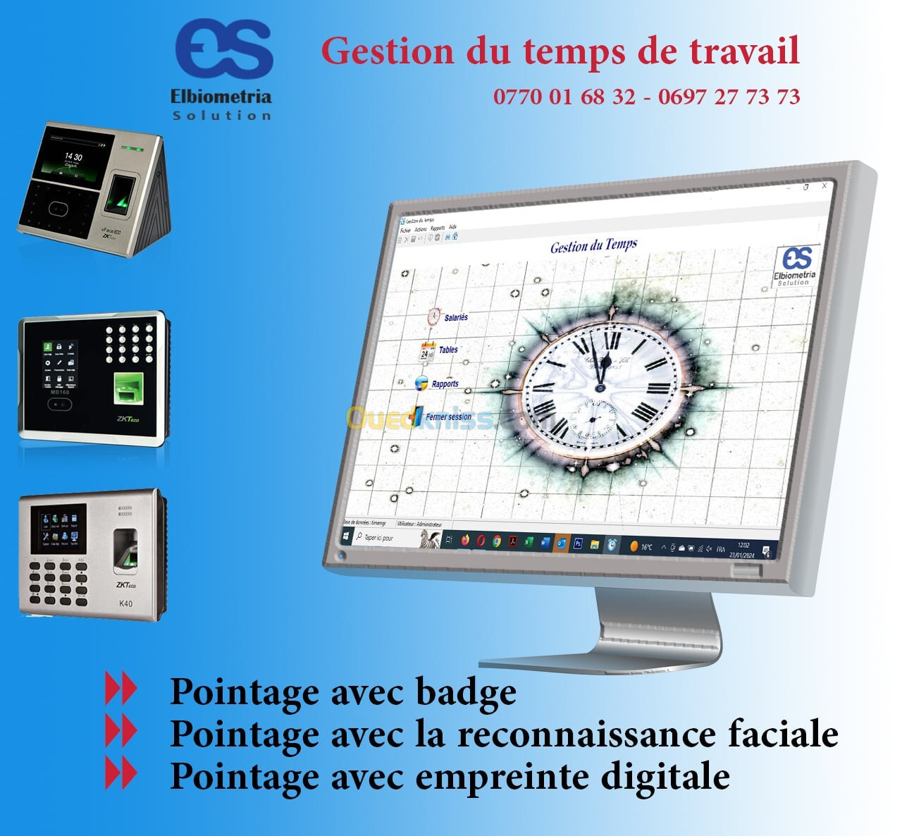 Gestion du temps de travail