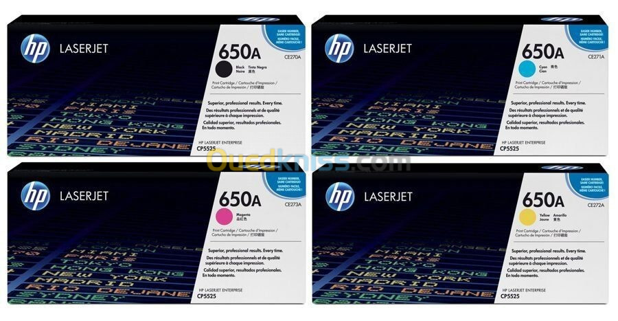 TONER HP 650A PACK ORIGINAL 