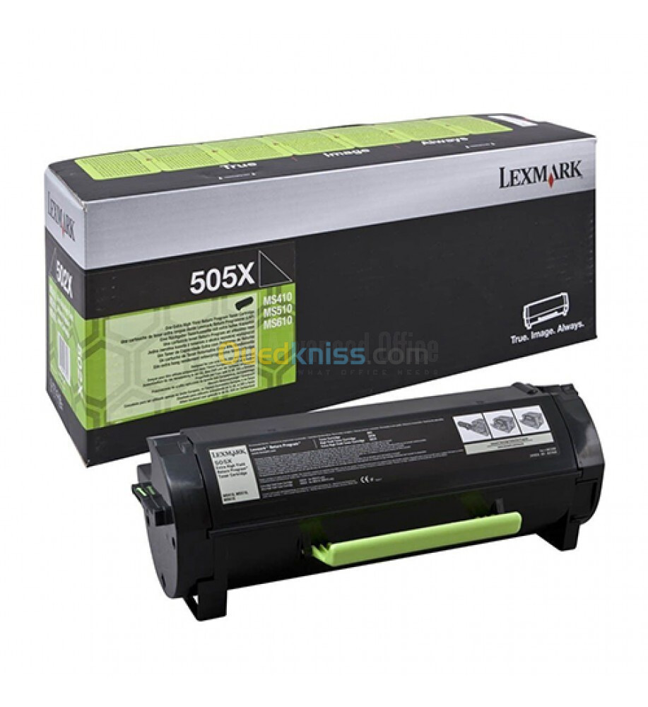 toner lexmark 505x original 