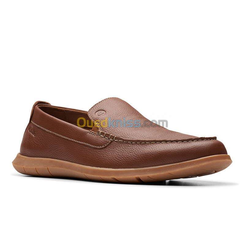 Clarks Flexway Step Light Brown Lea