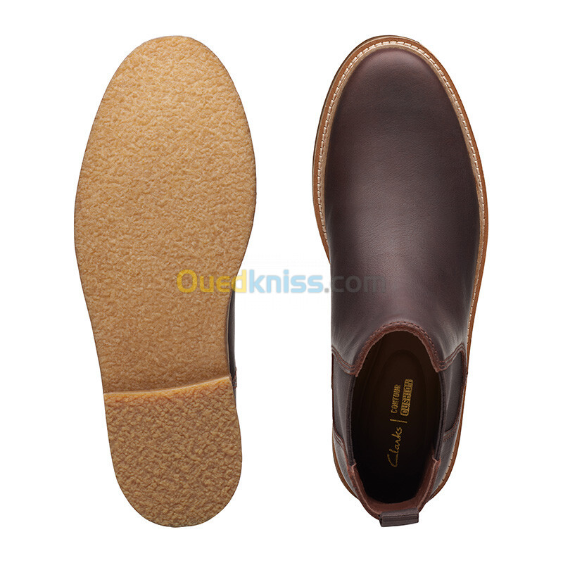 CLARKS Clarkdale Easy Tan Leather