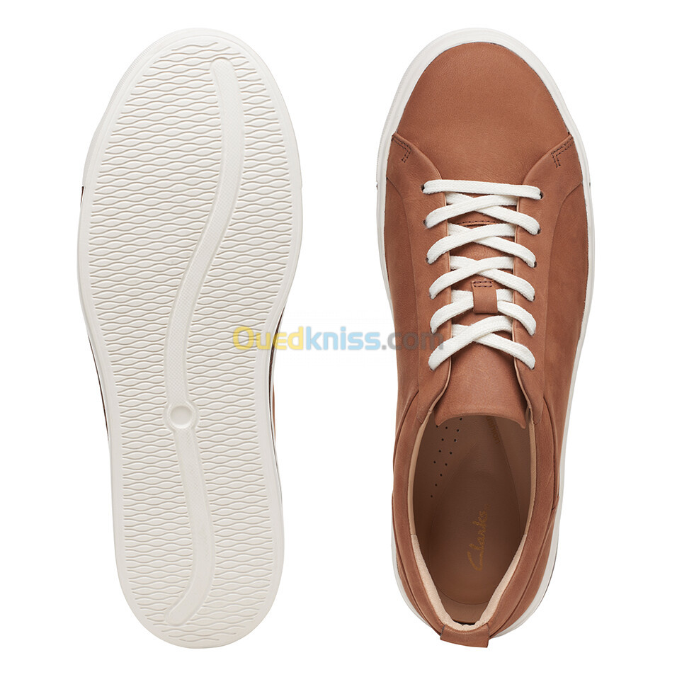 CLARKS Un Maui Lace Tan Leather