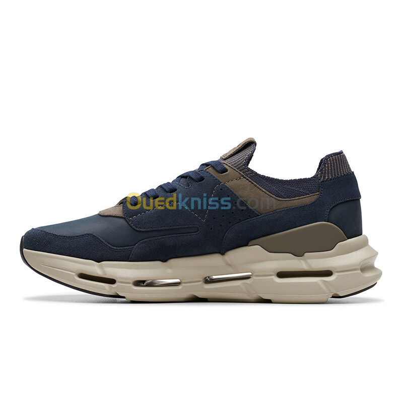 Clarks NXE Lo Navy Nubuck