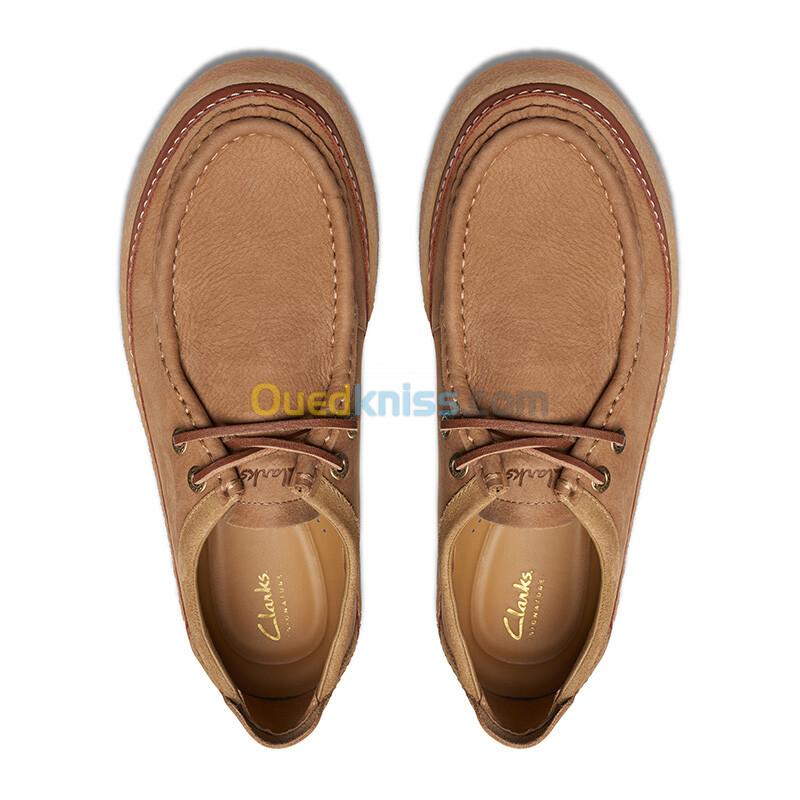 Clarks Clarkwood Moc Dark Sand