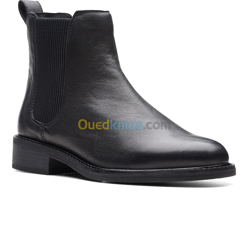 CLARKS Cologne Arlo2 Black Leather