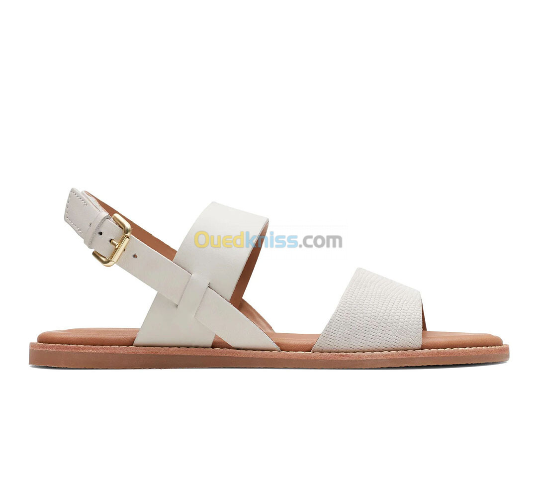 Clarks Karsea Strap Off White Combi