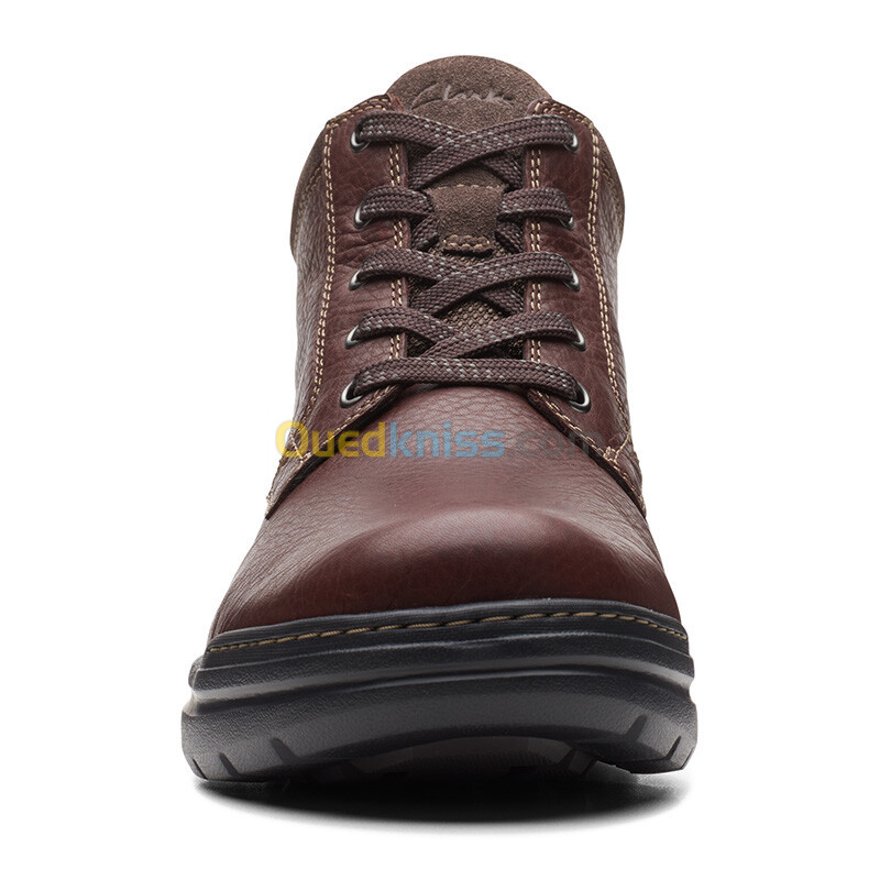 CLARKS Rockie2 UpGTX Mahogany Leather