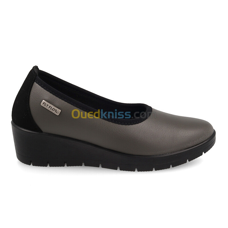 FLY FLOT Synthetic Woman Shoe Anthracite