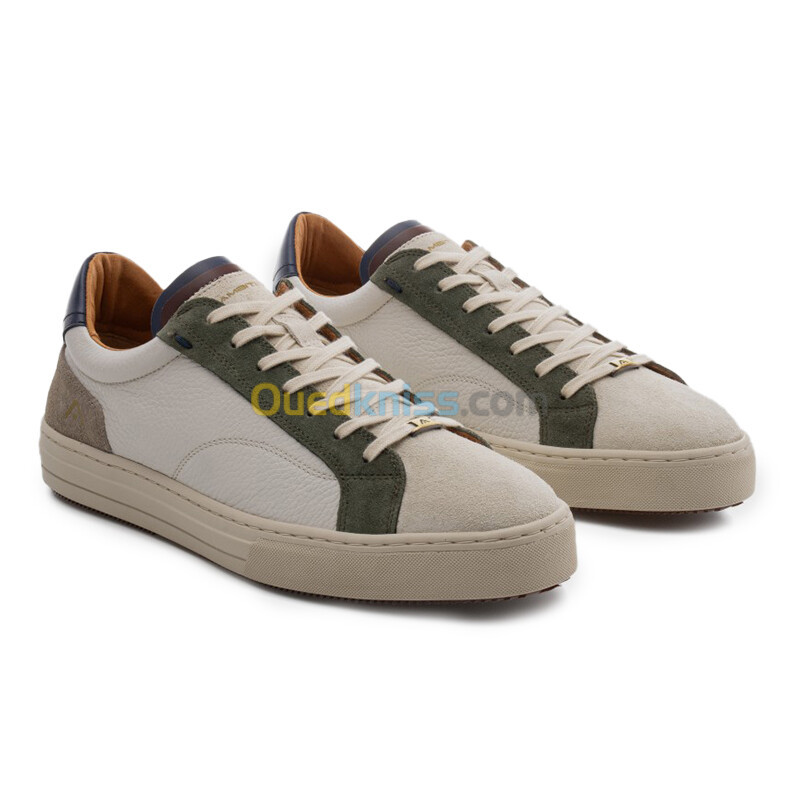 AMBITIOUS Anopolis Off White/Green Combi