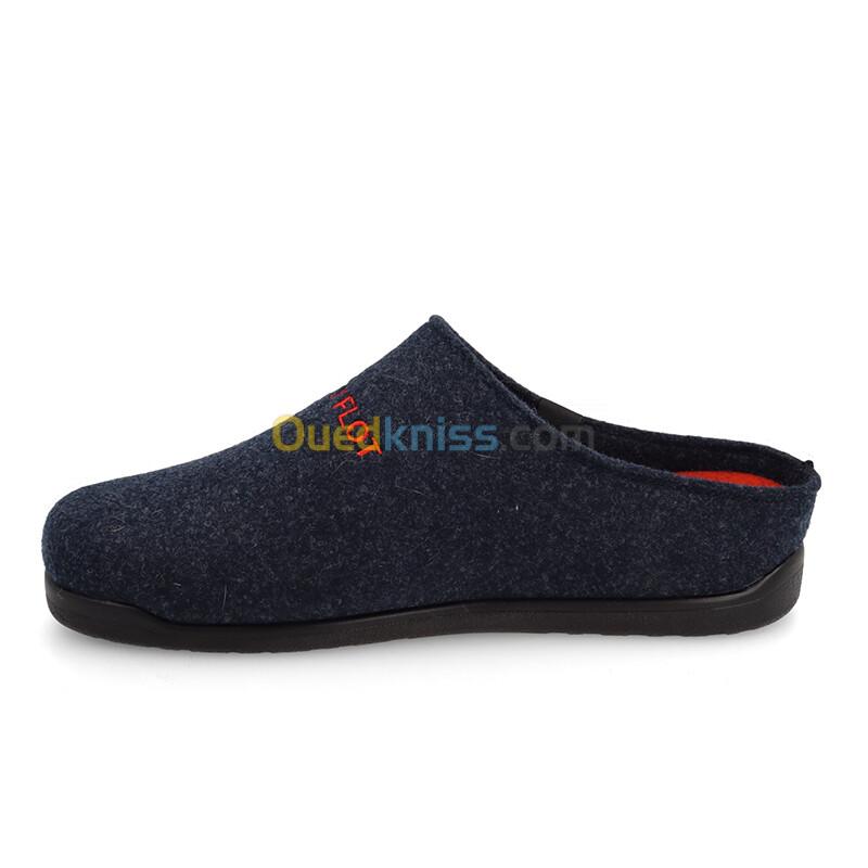 FLY FLOT Cloth Man Slipper Blue