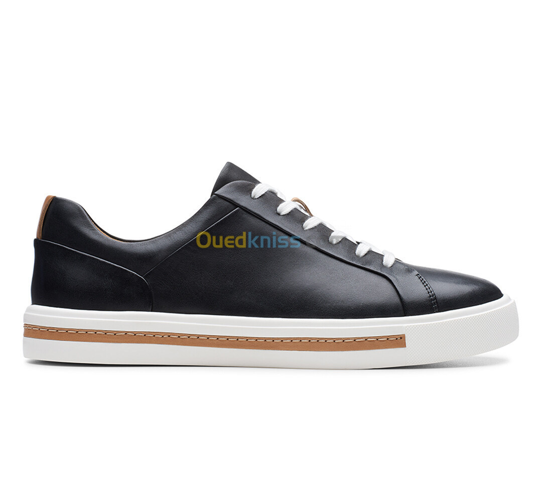 CLARKS Un Maui Lace Black Leather