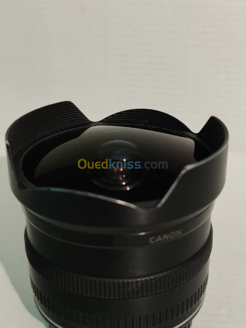 Objectif Canon 15mm fish-eye 