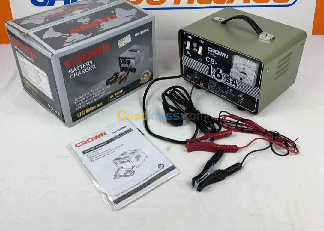 CROWN Car Battery Charger 12V/24V CT37004 (CB Disponible