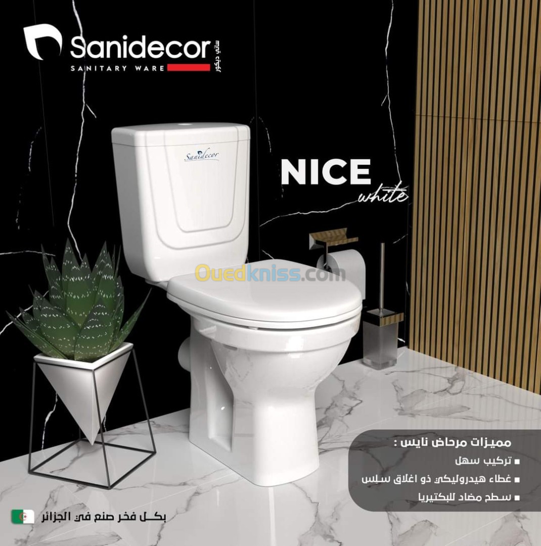 Sanitaires Sanidecor (WC toilette)