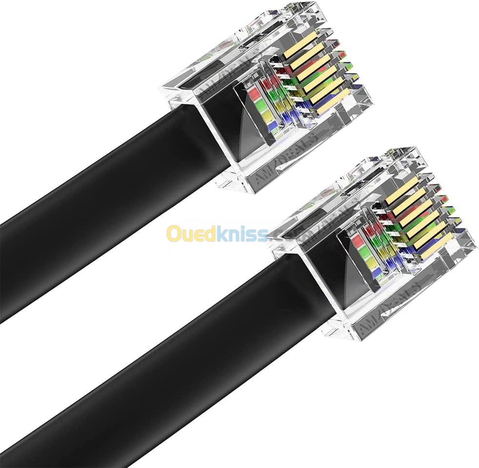 CONNECTEUR ET CABLE RJ12 6P6C