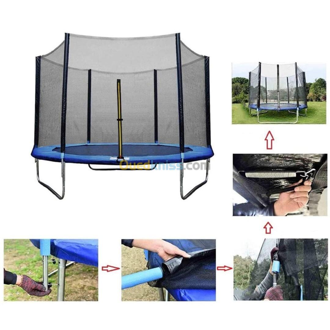 Trampoline 2.4m  4 personne