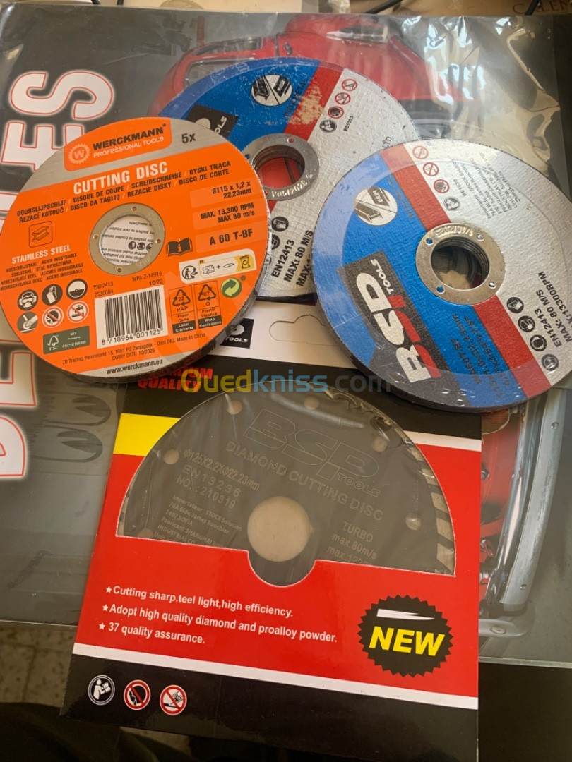 Disques pour disqueuse 