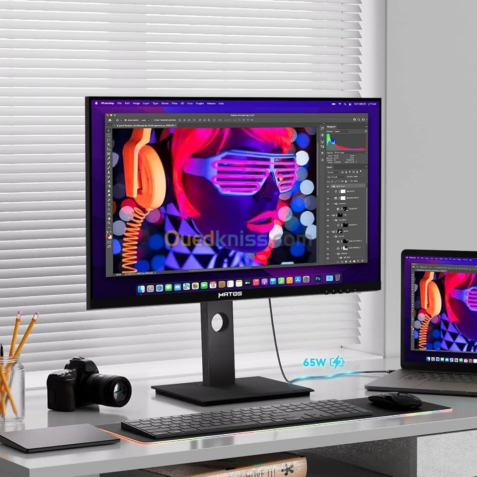Ecran Matos Professionnel StudioART 27" 4K 99% Adobe