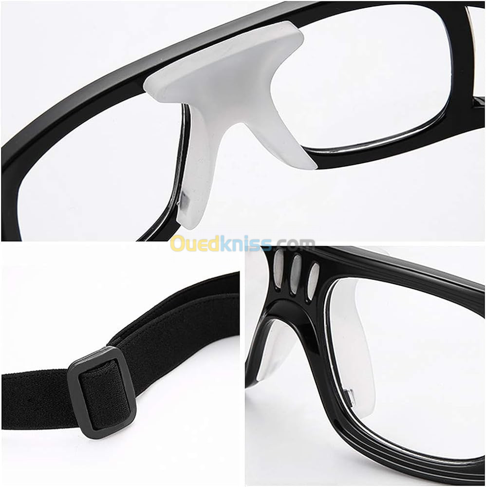     lunette de vue pour sportif incassable   (فقط استبدل العدسات بعدساتك)