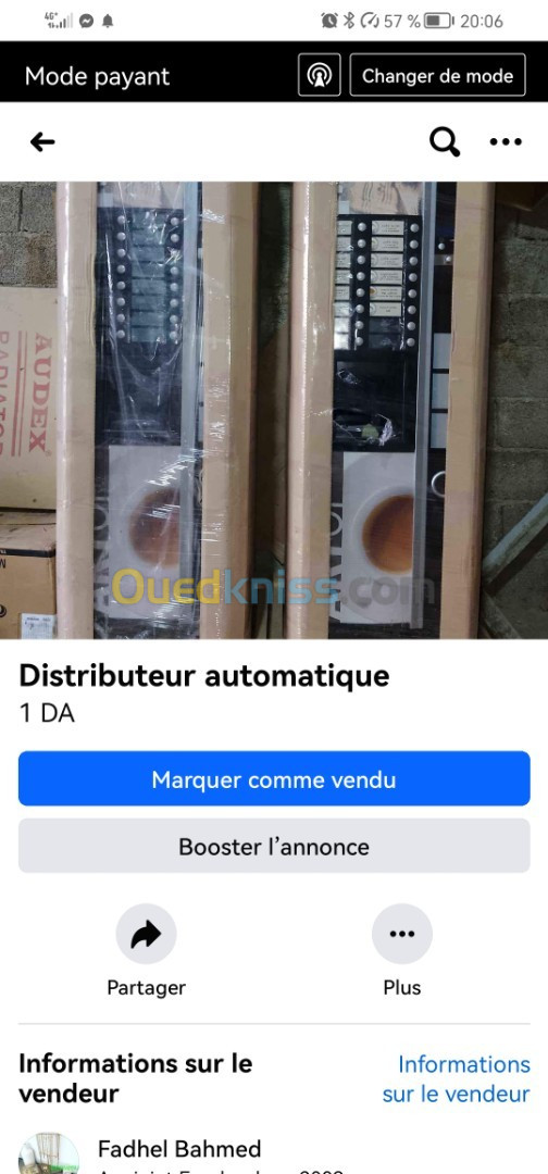 Distributeur automatique