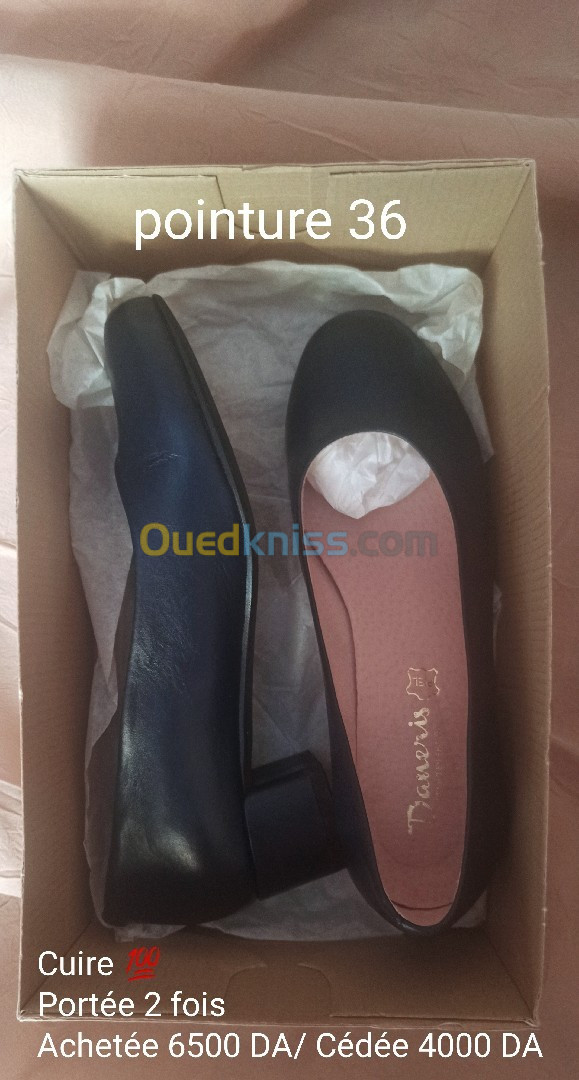 Chaussures Espagnoles en cuir 