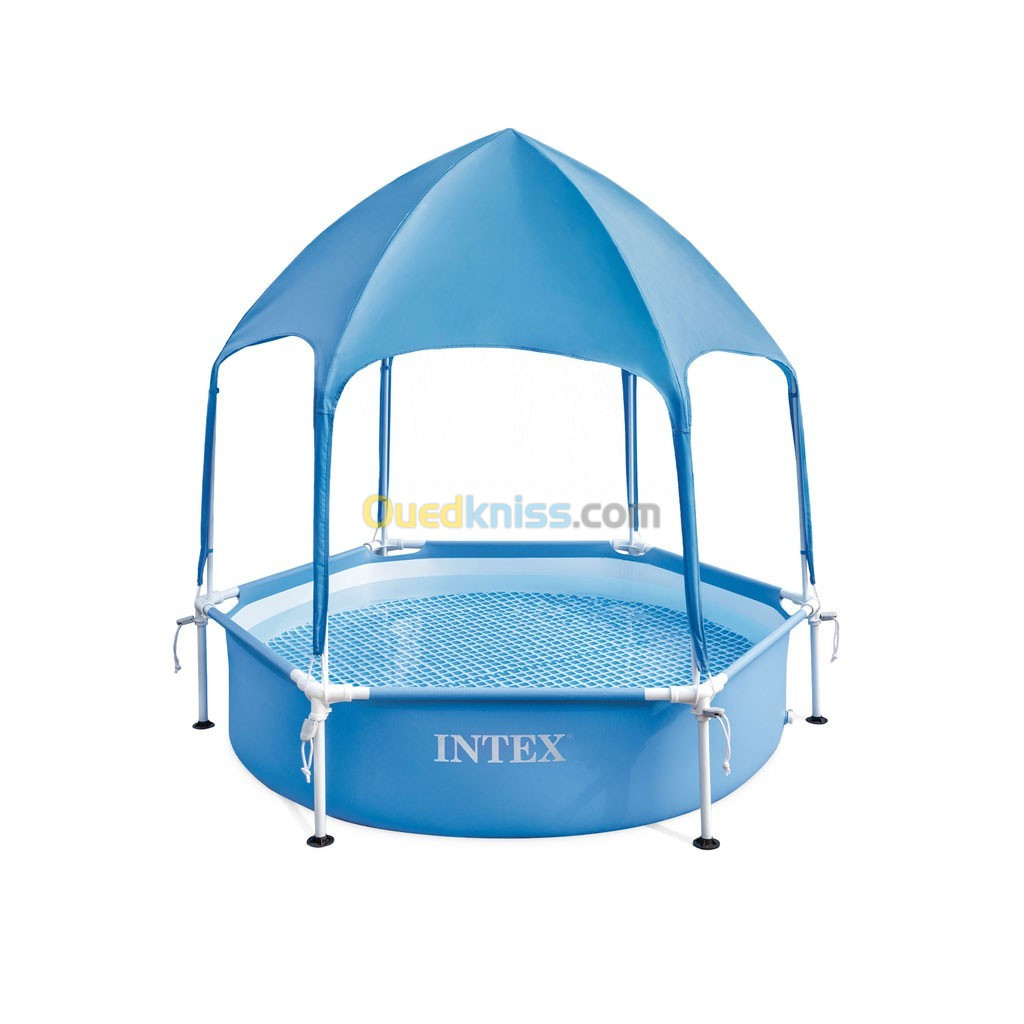  INTEX auvent piscine à ossature métallique 183x38cm 28209NP