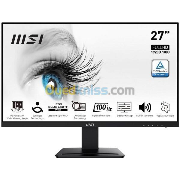 ECRAN MSI PRO MP273A 27" IPS 100Hz