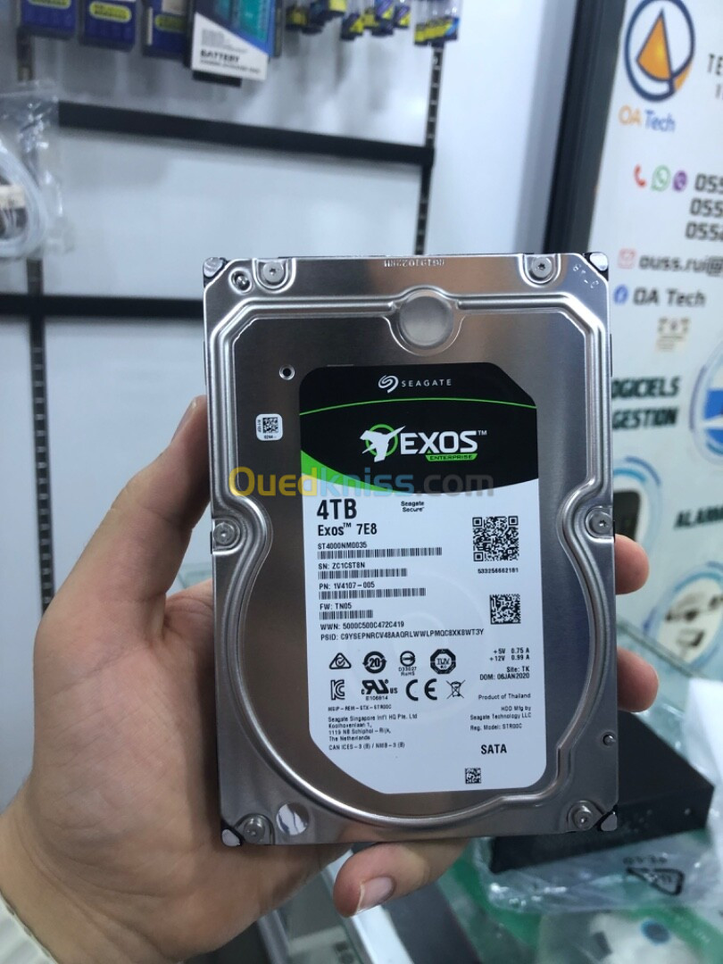 Disque dur 4tb seagate neuf