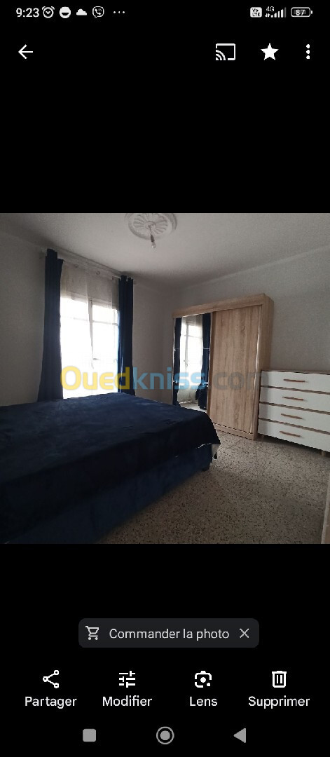 Location vacances Appartement F3 Alger Bordj el bahri